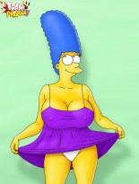 Marge like sexy home slut Marge Simpson mature porn comics
