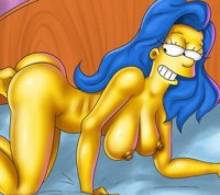 Marge Simpson Booty Porn - Big ass comics - Mature Woman adult comics