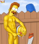 Marge Simpson sex comix